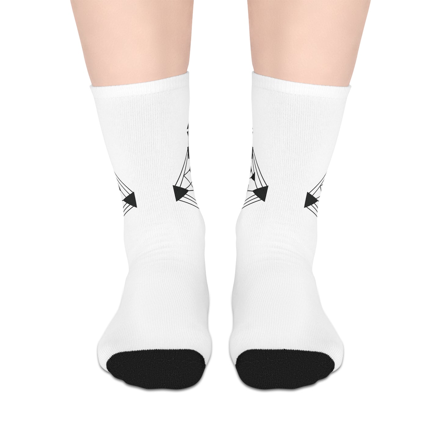 Body Graph Mid-length Socks