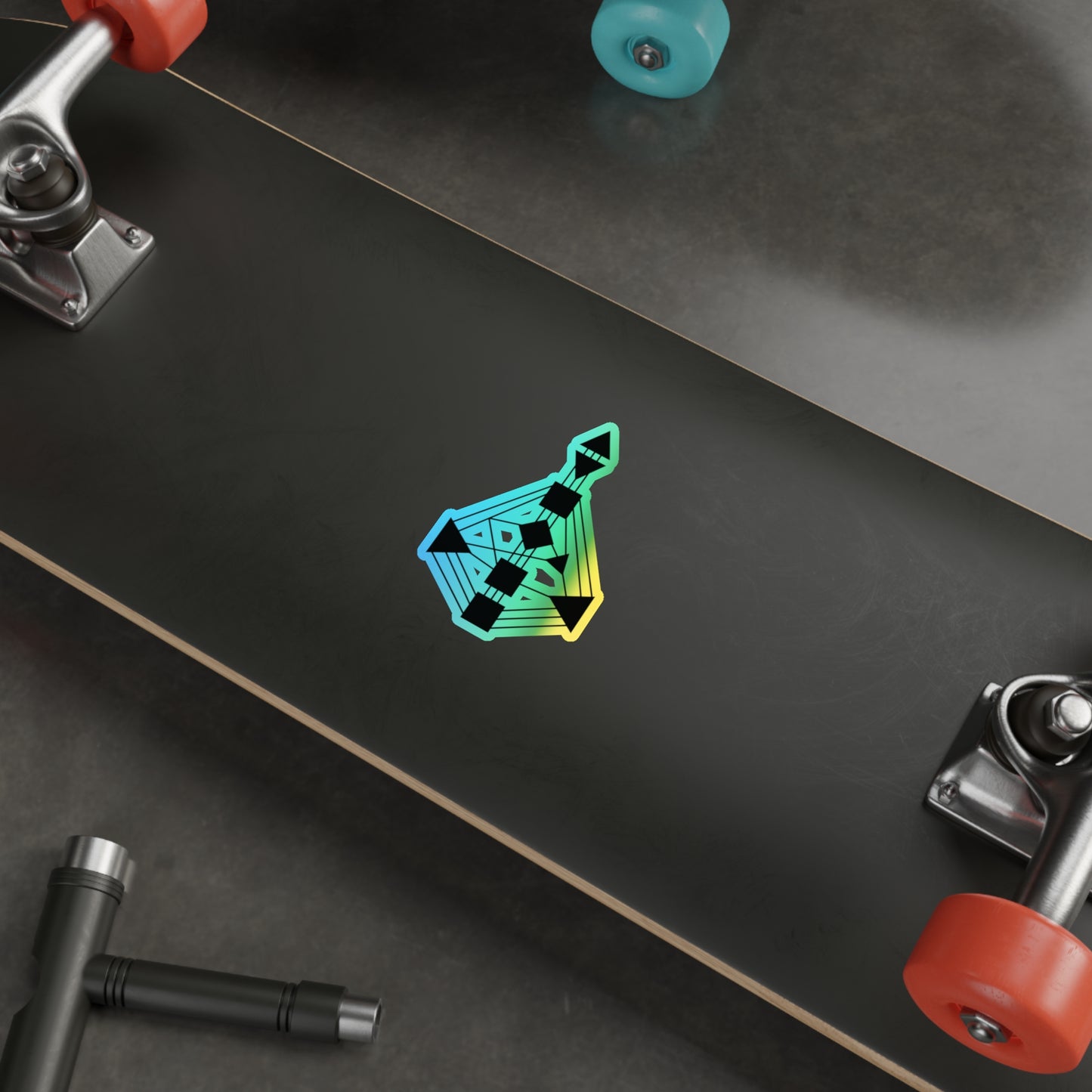 Holographic Body Graph Sticker