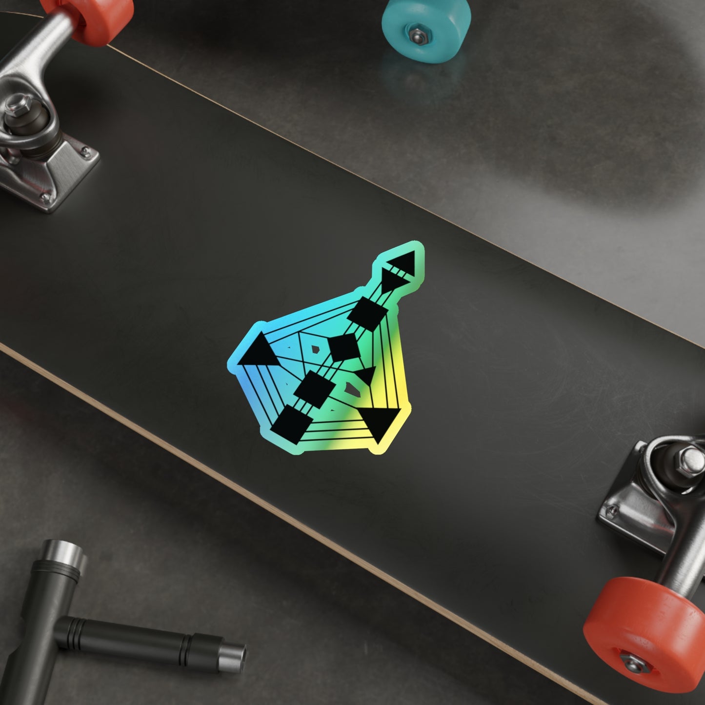 Holographic Body Graph Sticker