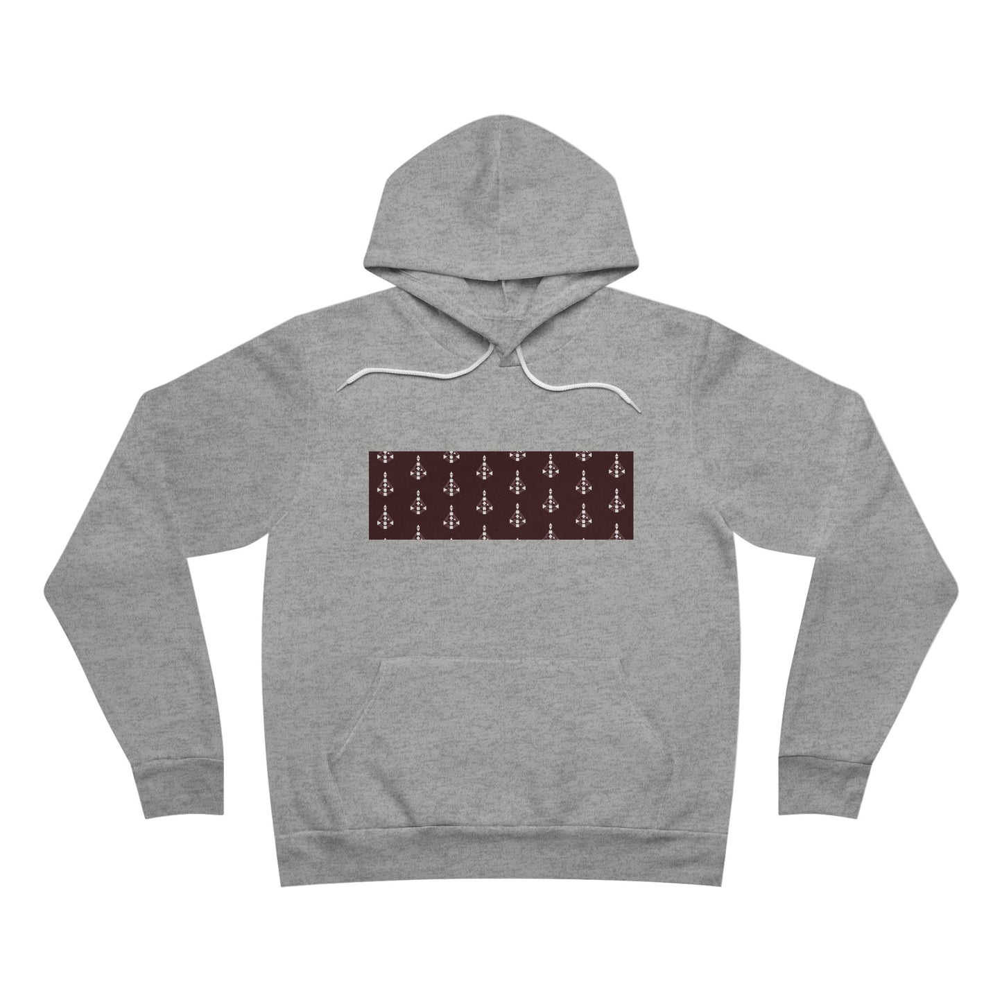 Unisex Body Graph Pattern Pullover Hoodie