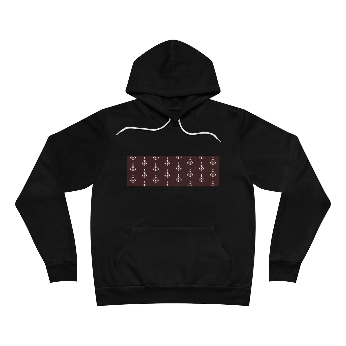 Unisex Body Graph Pattern Pullover Hoodie