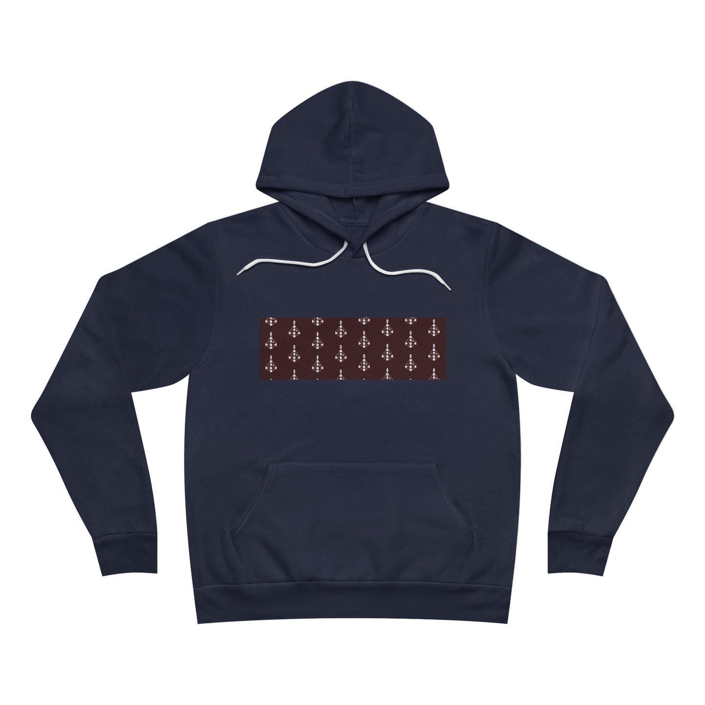 Unisex Body Graph Pattern Pullover Hoodie