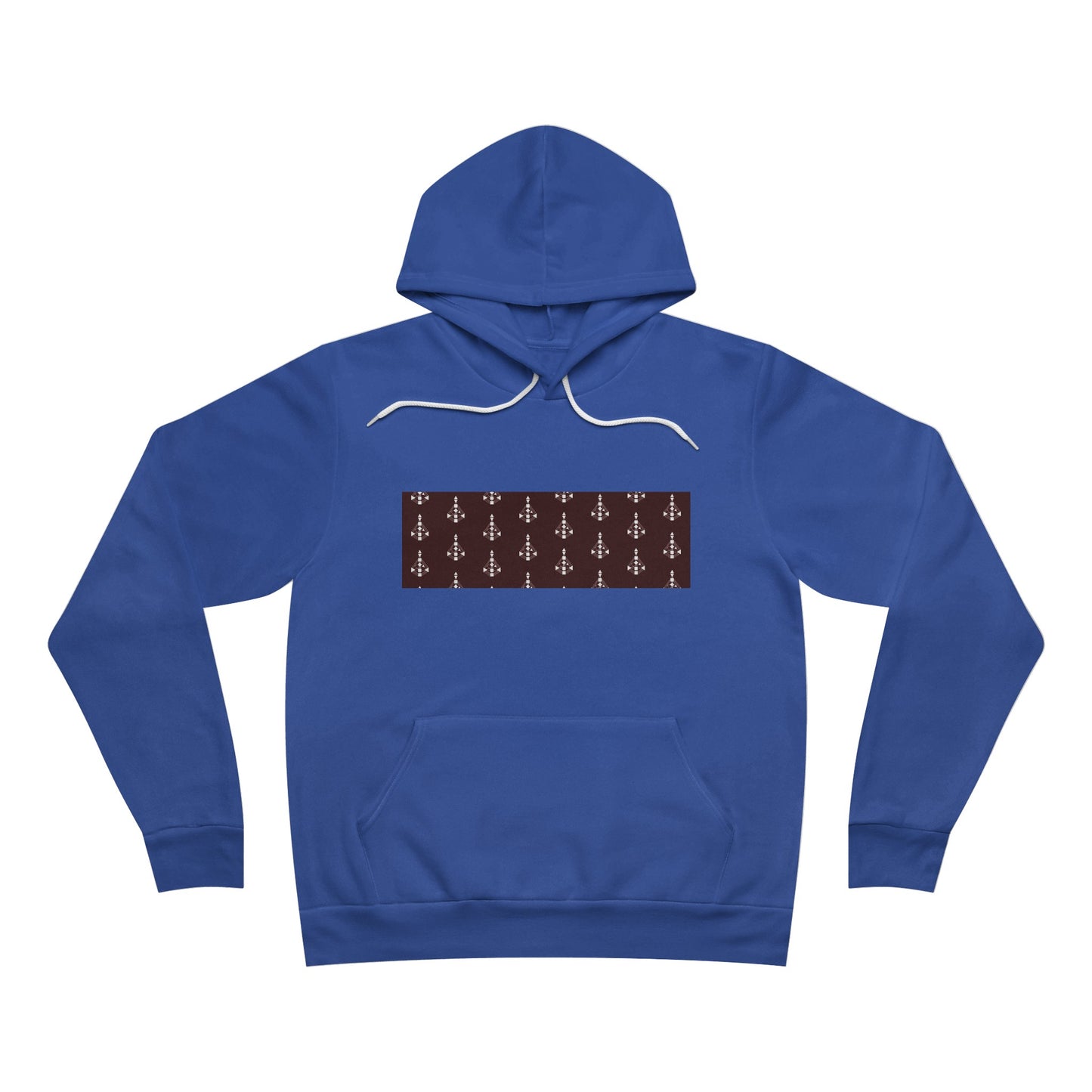 Unisex Body Graph Pattern Pullover Hoodie