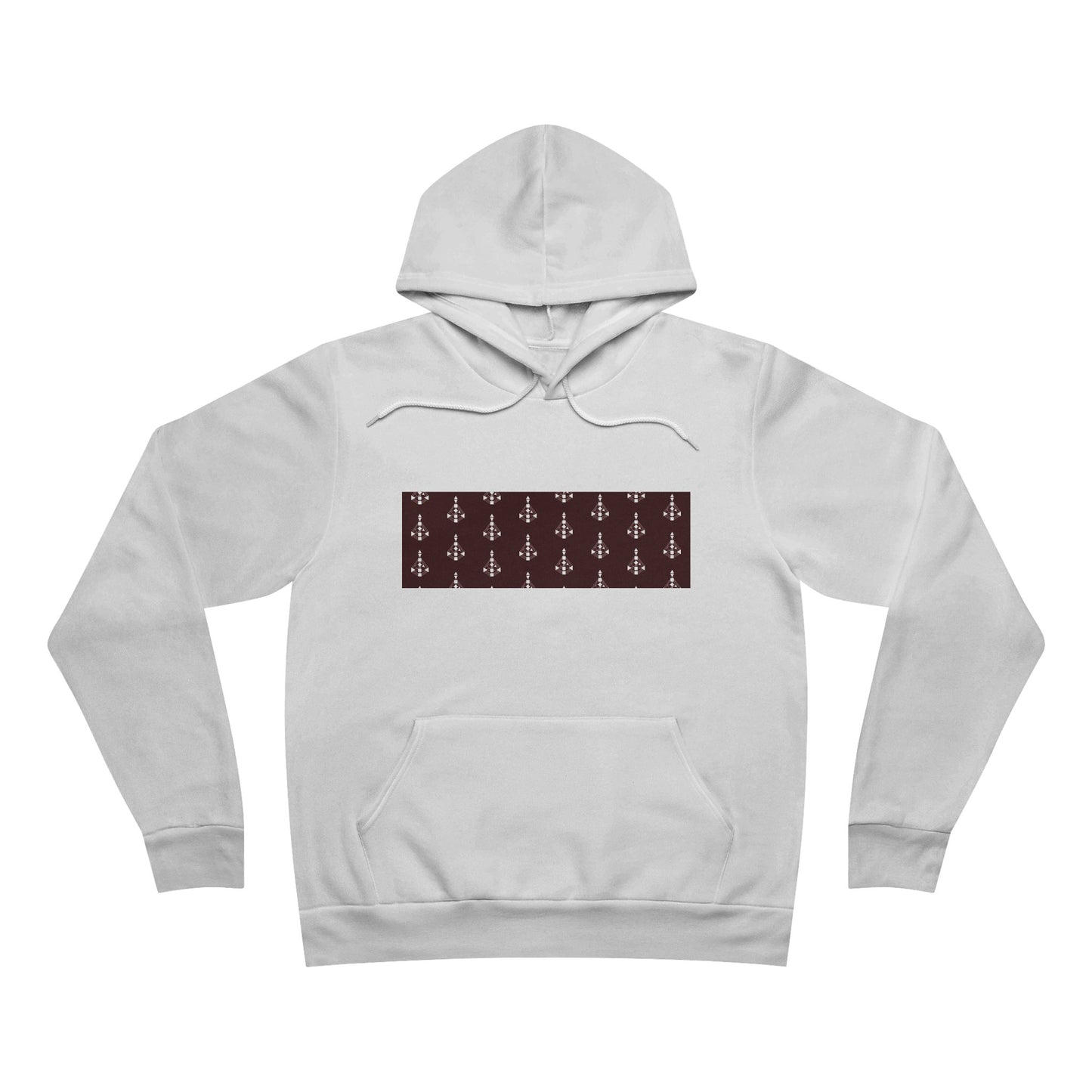 Unisex Body Graph Pattern Pullover Hoodie